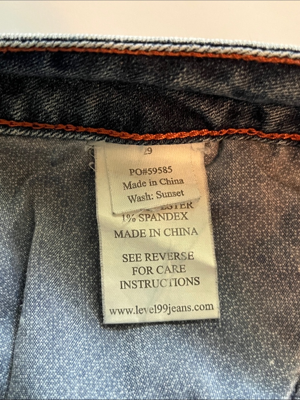 Level 99 Mid Rise Shorts Size 29 - Picture 12 of 16
